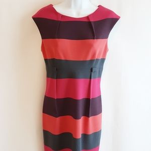 Calvin Klein Color Block Dress Size 8